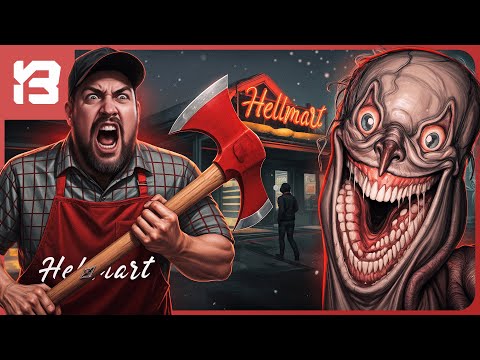 Видео: НОЧНАЯ СМЕНА В АДУ СО СТРАШНЫМ МОНСТРОМ | HELLMART