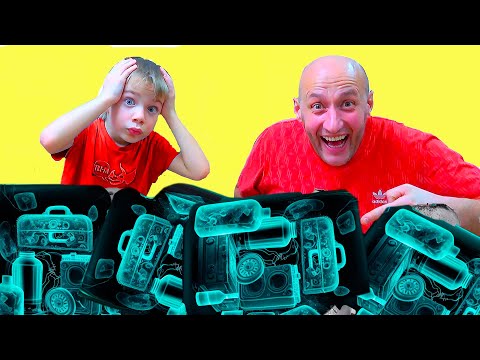 Видео: ФЁДОР & ПАПА и ПРОЗРАЧНЫЕ ПОКУПКИ.