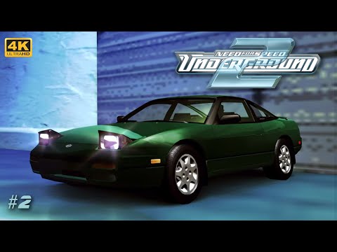 Видео: [4K] 🏁 Легенда Бэйвью - NFS Underground 2 [#2]