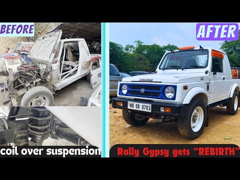 Видео: RALLY GYPSY из Западной Бенгалии получает «ВОЗРОЖДЕНИЕ» с комплектом подвески Coil Over. Видео по...