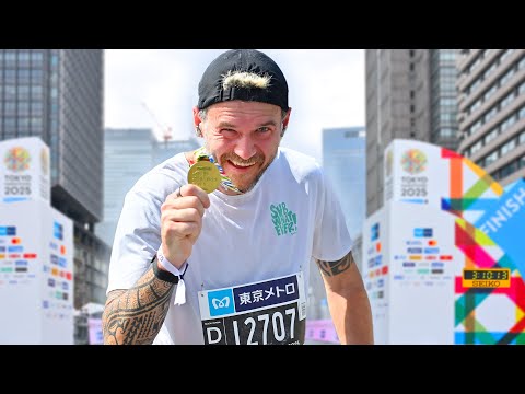 Видео: Финиш за 3:10, но Токио запомнился не этим | Токийский 🏃‍♂️марафон 2025