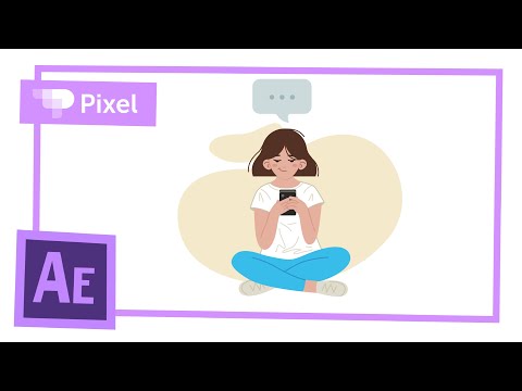 Видео: Анимируем девушку в After Effects | уроки для новичков