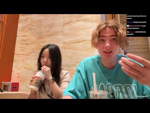 Видео: Энзай и Сюсю / С китаянкой и зрителем в Старбаксе [Часть 5] | Enzzai