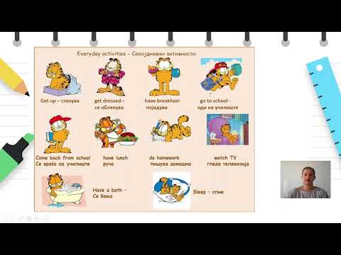Видео: V одделение  - Англиски јазик -   Составување на кратка приказна по дадени слики