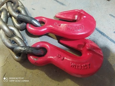 Видео: Как я свариваю тяговые цепи.