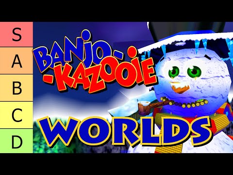 Видео: Список уровней Banjo-Kazooie Worlds