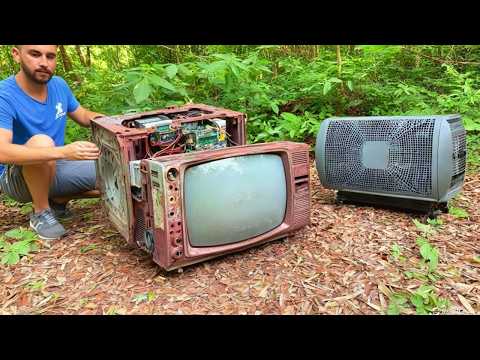 Видео: Реставрация старинного телевизора PANASONIC 1991 года выпуска
