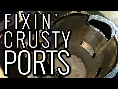 Видео: Моторизованный велосипед: очистка портов, установка цилиндров | Результаты динамометрического стенда