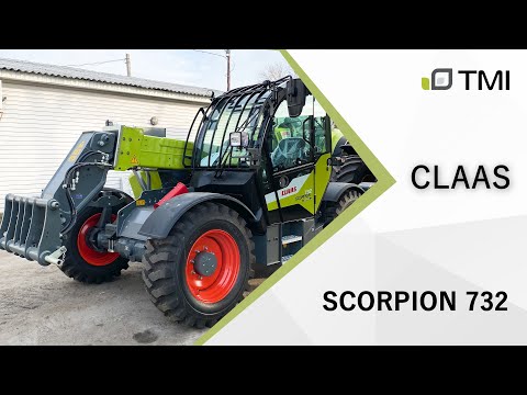 Видео: Телескопический погрузчик CLAAS | SCORPION 732