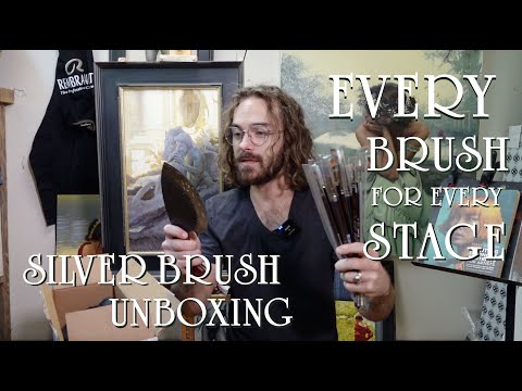 Видео: Каждая кисть для каждого этапа — распаковка лимитированной серии Silver Brush