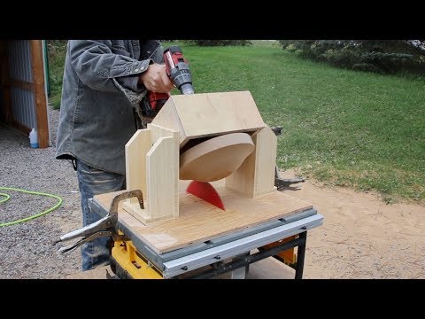 Видео: Обрабатываю деревянную чашу на циркулярной пиле! НЕВЕРОЯТНО!