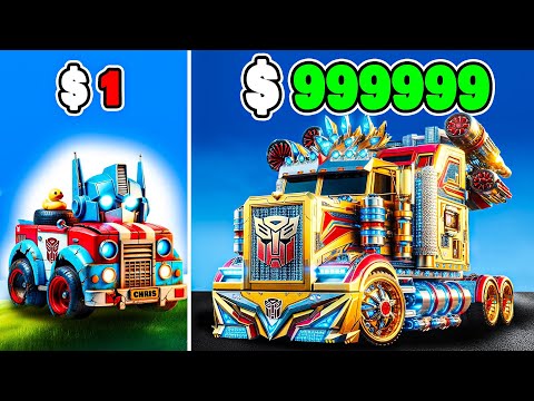 Видео: Автомобиль-трансформер от 1 до 1 000 000 долларов в GTA 5