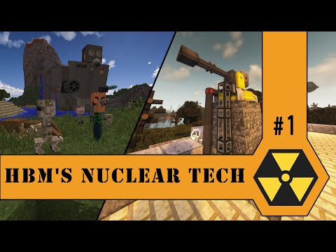 Видео: ☢ Обзор мода Hbm's Nuclear Tech | Часть 1 | Введение | Minecraft 1.7.10