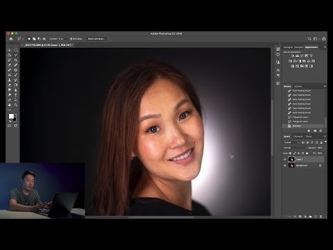 Видео: Photoshop retouching Анхан шатны хичээл