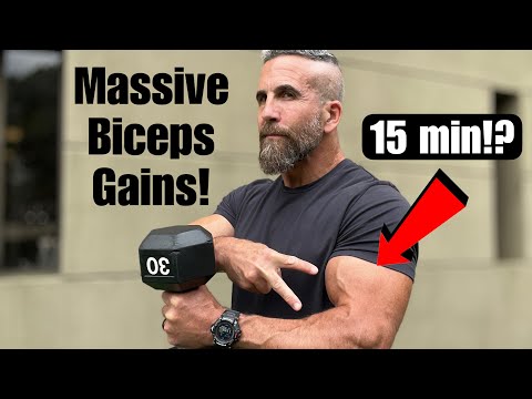 Видео: Максимальный рост бицепса. Минимальное время.