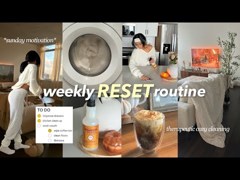 Видео: ПЕРЕЗАГРУЗКА РЕГУЛЯРНОСТИ | еженедельная генеральная уборка, мотивация на воскресенье, поддержани...