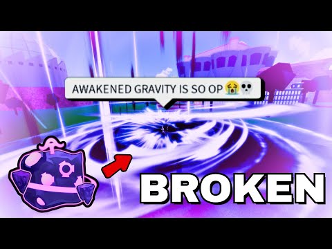 Видео: ПРОБУЖДЕННАЯ ГРАВИТАЦИЯ настолько СЛОМАНА 😭💀.. (bloxfruits)