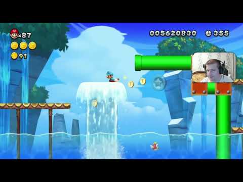 Видео: Все Игры на Nintendo Wii U №1 — New Super Mario Bros U