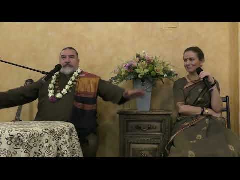 Видео: Мантра вечеринка с Прахлад Нрисимха. Природа счастья. 20.04.2019