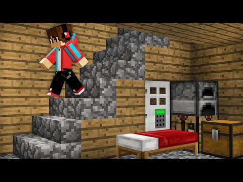 Видео: КУДА ВЕДЁТ ЭТА СЕКРЕТНАЯ ДВЕРЬ ПОД ЛЕСТНИЦЕЙ В МАЙНКРАФТ | Компот Minecraft