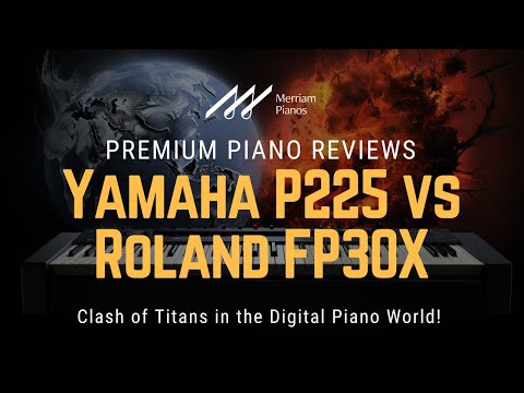 Видео: 🎹 Yamaha P225 против Roland FP30X: битва титанов в мире цифровых пианино! 🎹