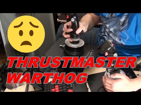 Видео: Thrustmaster Hotas Warthog Обзор