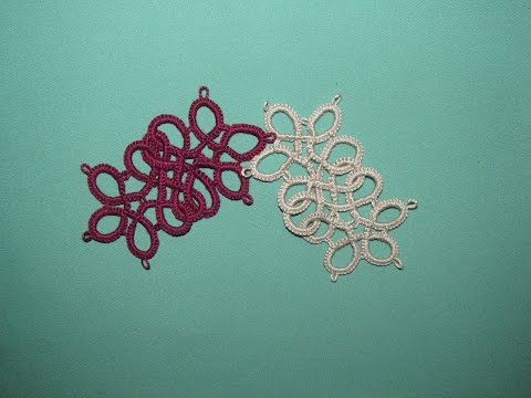 Видео: Фриволите иглой .Кельтские мотивы3