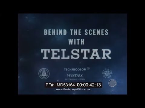 Видео: «ЗА КУЛИСАМИ С TELSTAR» 1962 ГОДА, ПРОМОФИЛЬМ ТЕЛЕФОНА BELL, СПУТНИК СВЯЗИ 53164