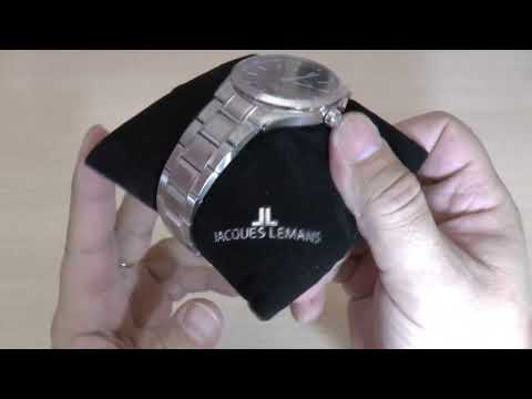 Видео: Часы JACQUES LEMANS - модель 2130G