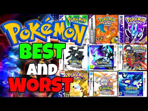 Видео: ЛУЧШИЕ и ХУДШИЕ части КАЖДОЙ игры Pokemon!