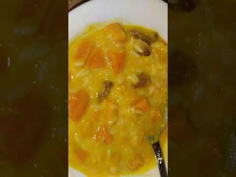 Видео: НЕОБЫЧНАЯ КАША ИЗ ТЫКВЫ 🎃 Pumpkin porridge | Pumpkin porridge with rice carrots and raisins 