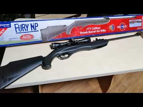 Видео: Пневматическая винтовка Crosman Fury /Air rifle Crosman Fury