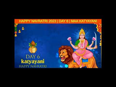 Видео: 6 день Наваратри-поклонение 6 форме Дурги-!!