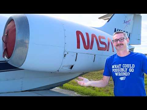 Видео: Всё сломано на Баззе Олдрине Lear Jet