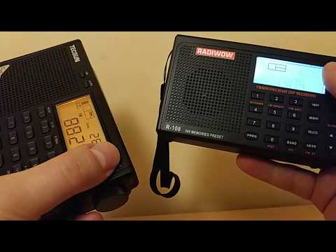 Видео: Radiwow (XHDATA) R-108 краткий обзор продажа