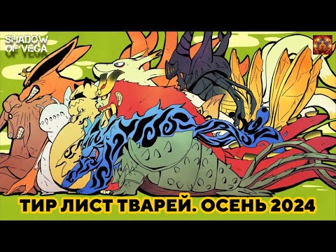 Видео: ТИР ЛИСТ ТВАРЕЙ. ОСЕНЬ 2024 | Тени Пика | Конфликт хидзюцу