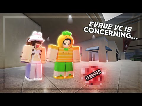 Видео: EVADE VC ВЫЗЫВАЕТ БЕСПОКОЕНИЕ... | Смешные моменты Roblox Evade VC