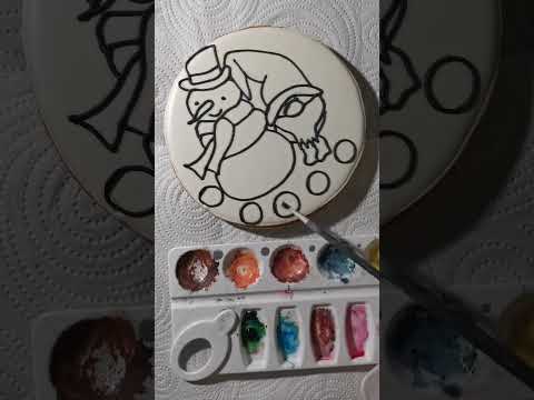 Видео: КАК СДЕЛАТЬ ПРЯНИЧНУЮ РАСКРАСКУ. ВИДЕО-УРОК.