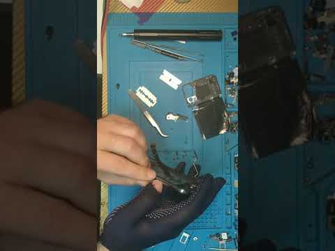 Видео: Замена дисплея на Huawei P20 pro.