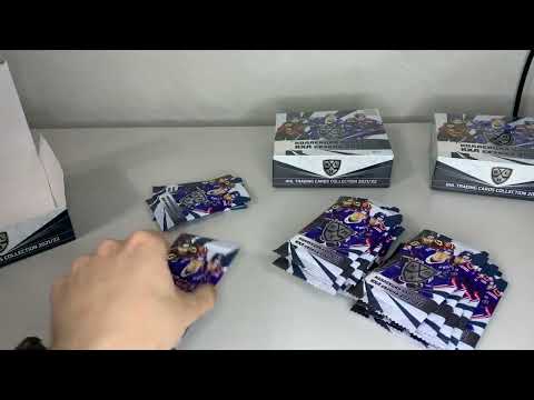 Видео: Кейс-брейк SeReal Карточки КХЛ 2021-2022 (4 блока, 80 упаковок)