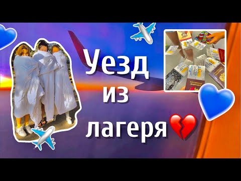 Видео: МУЛЬТФИЛЬМ VLOG:последний день в лагере||Поругались на таможне за отвёртку😂