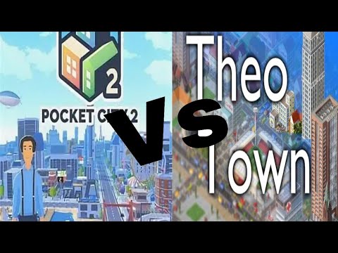 Видео: Pocket Sity 2 VS Theo Town. Узнаем за 15 минут