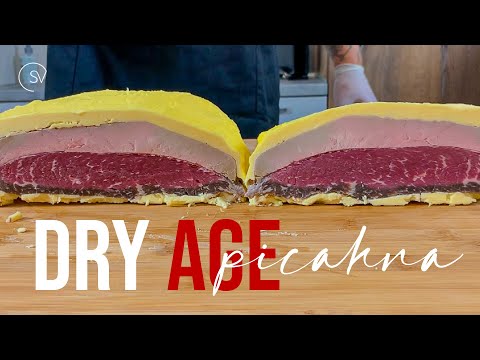 Видео: Стейк пиканья Dry Aged VS обычная пиканья Мираторг
