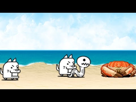 Видео: Краб читер | Battle cats #2