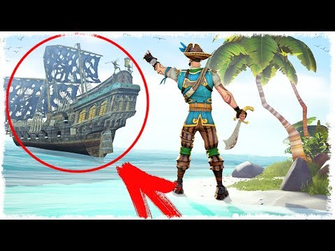 Видео: ОДИН НА НЕОБИТАЕМОМ ОСТРОВЕ В SEA OF THIEVES!!!