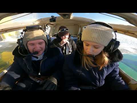Видео: Курсант Полина отказ двигателя на ЯК-18Т