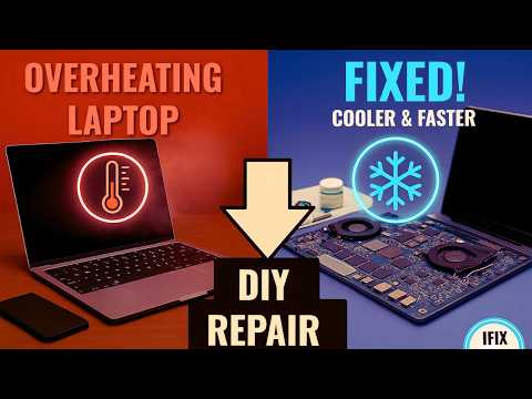 Видео: ИСПРАВЛЕНО! Мой перегревающийся ноутбук теперь ХОЛОДНЕЕ, чем когда-либо! 🔥 (Пошаговое руководство)