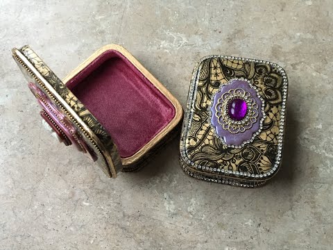 Видео: Вдохновляемся шедеврами К. Фаберже.  Табакерка.