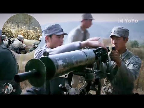 Видео: Японцы пошли в атаку, но Восьмой маршрут уже выставил пулеметы для огня прямой наводкой!