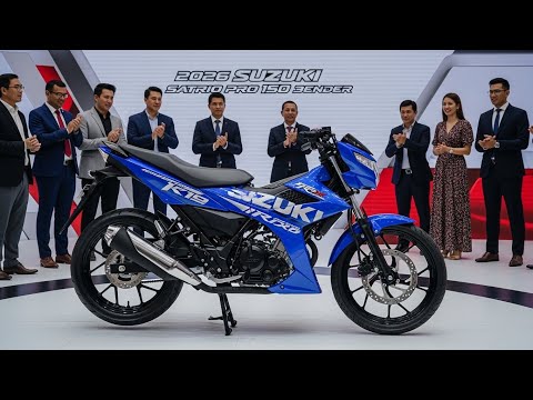 Видео: Suzuki Satria Pro 150 2026 года — Underbone нового поколения! | Потрясающие 3D-рендеры и детали д...
